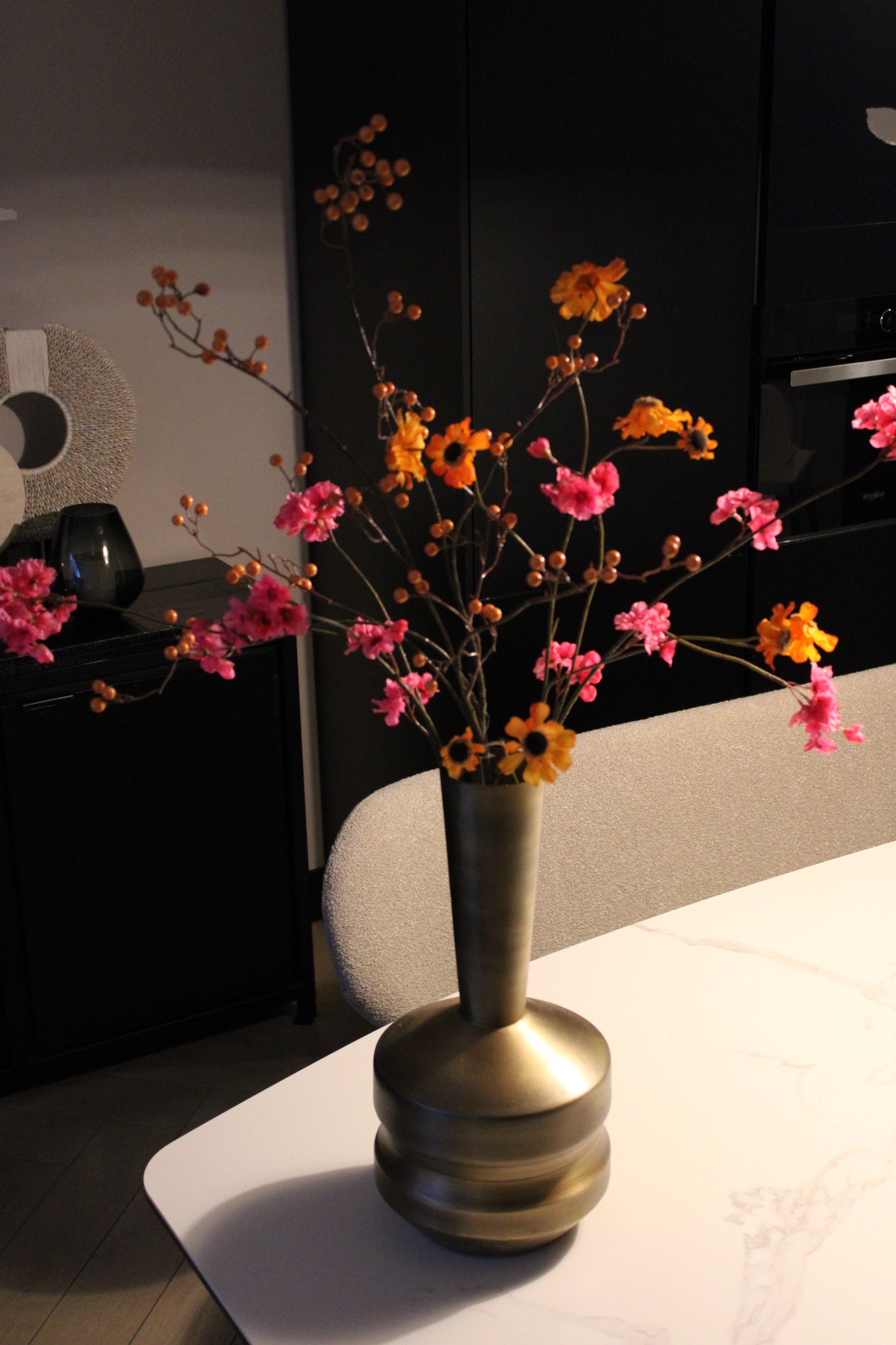 METALEN VAAS | GOUD | 46,5 CM