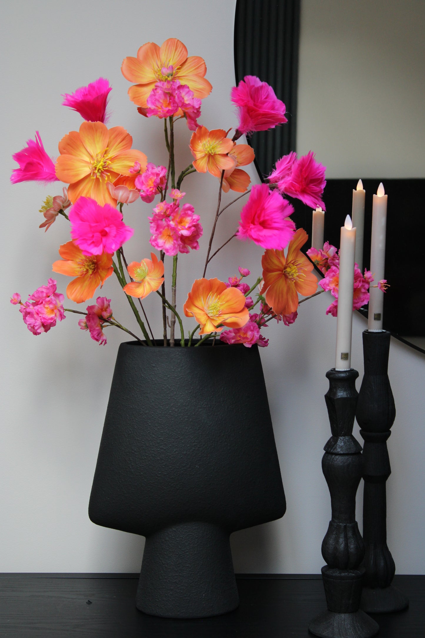 BOEKET JUUL | FUCHSIA / ORANJE