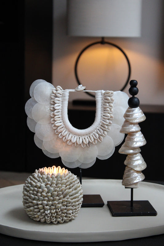 SCHELPENKETTING OP VOET | ORNAMENT | MAAT S