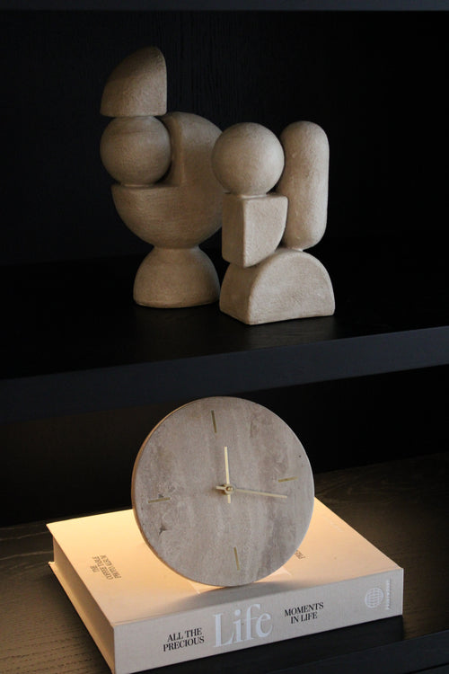 AARDEWERK ORNAMENT | BEIGE | 2 VARIANTEN