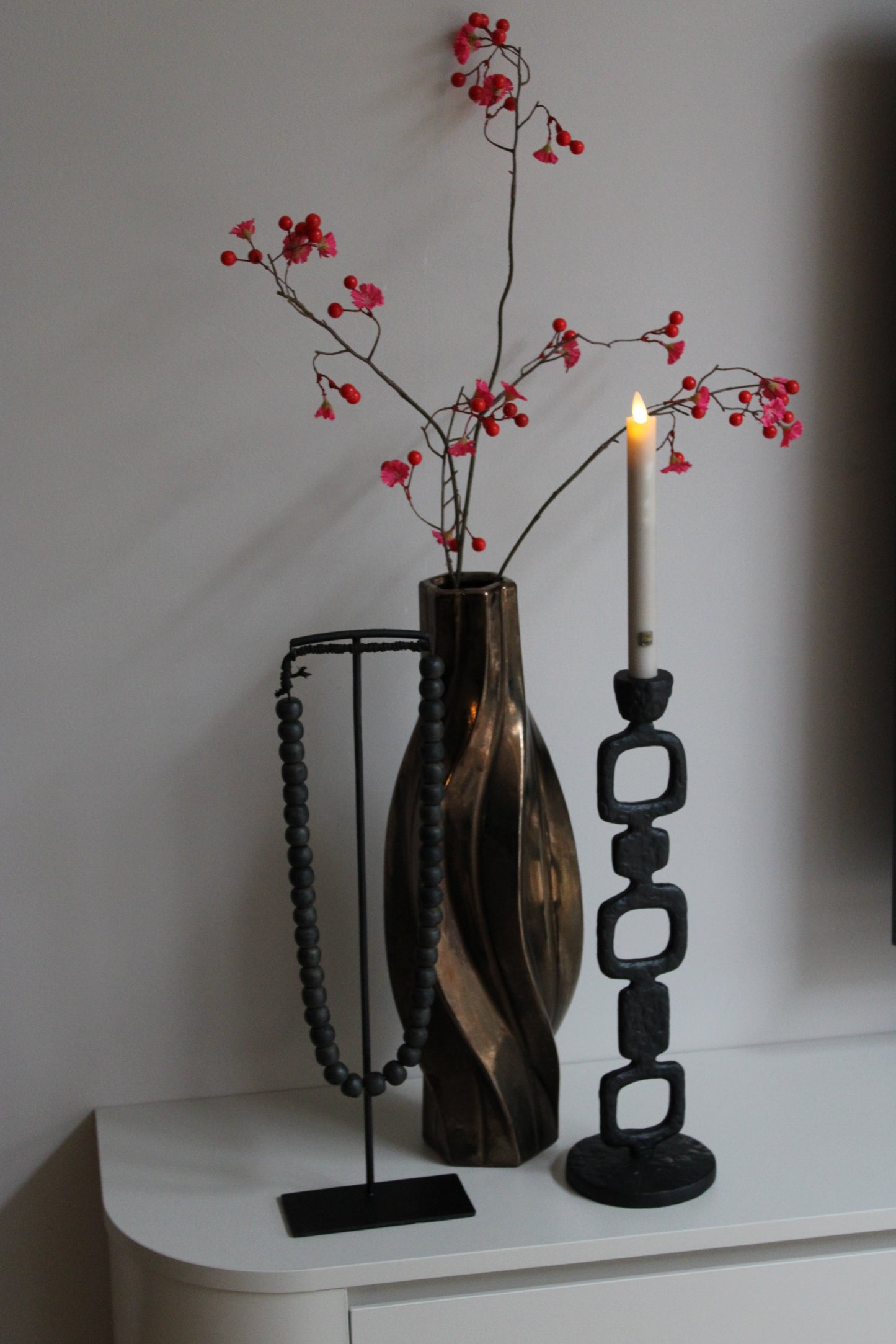 KANDELAAR | LIGHT & LIVING | ZWART