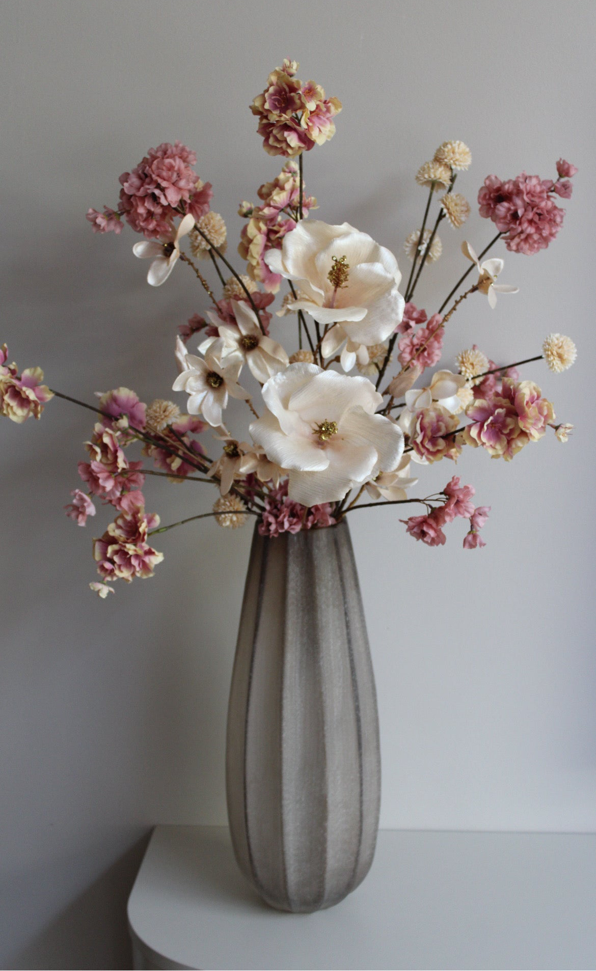 BOEKET JULIA | BEIGE/OUD ROZE