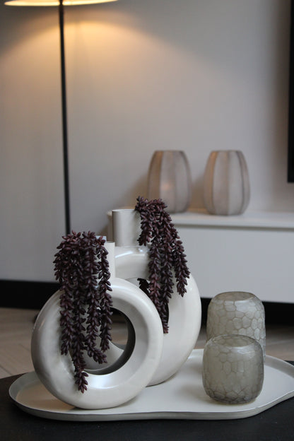 DONUT VAAS | SAND | ROND