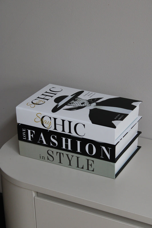 DECORATIE BOEK | SET VAN 3