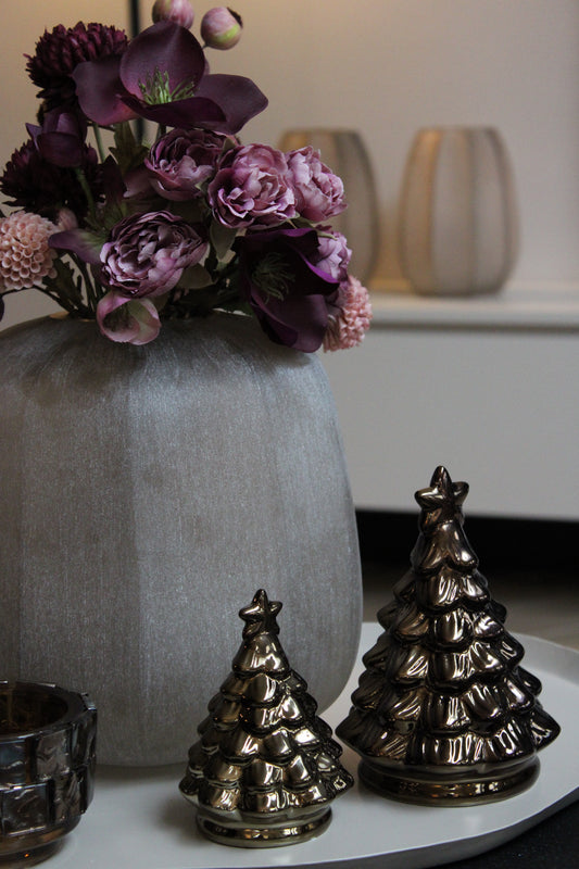 KERSTBOOM BRONS | SET VAN 2