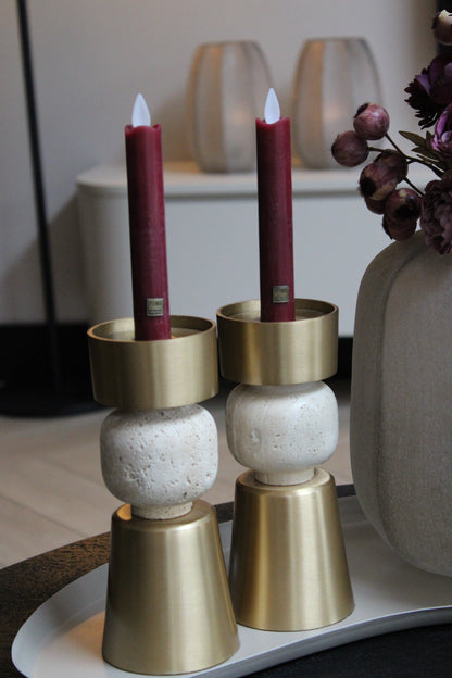 DINERKAARS | PTMD | BORDEAUX | SET VAN 2 | 22CM