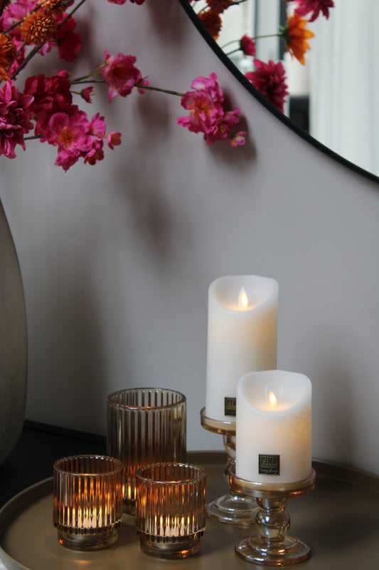 THEELICHTHOUDER | LURDES | TAUPE
