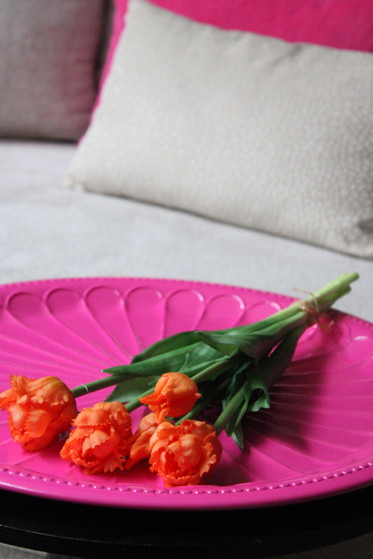 KUNST TULP | REAL TOUCH | ORANJE