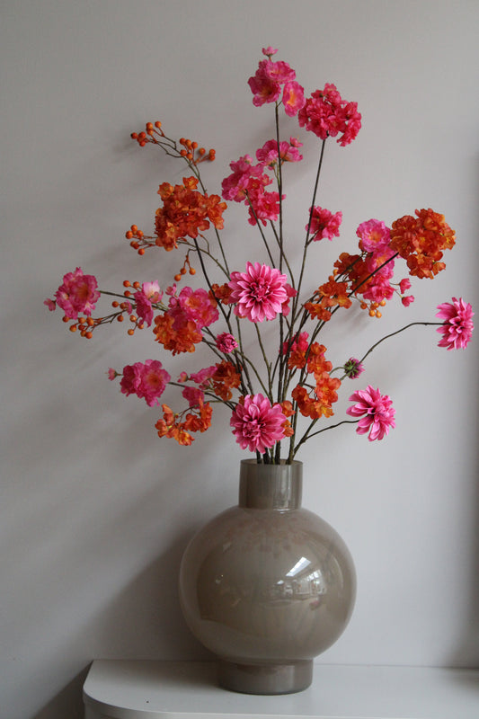 BOEKET DEMI | FUCHSIA/ORANJE