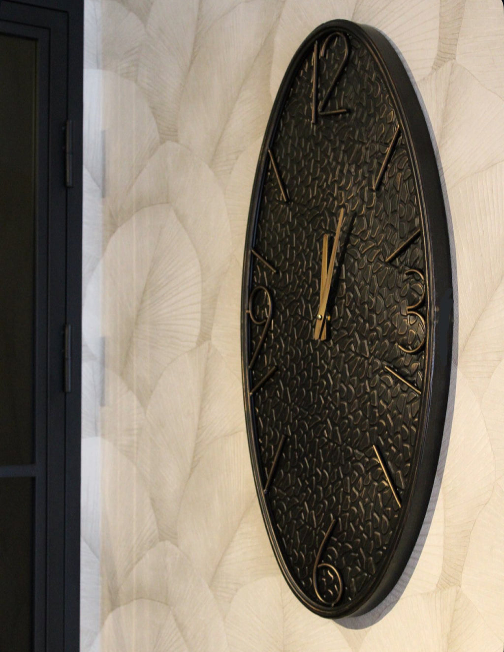 WANDKLOK BRONS | PRINT | METAAL |