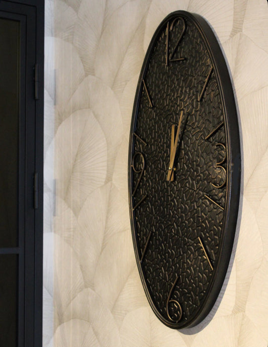 WANDKLOK BRONS | PRINT | METAAL |