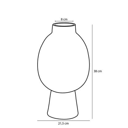 HELMA VAAS - AARDEWERK - BLAUW