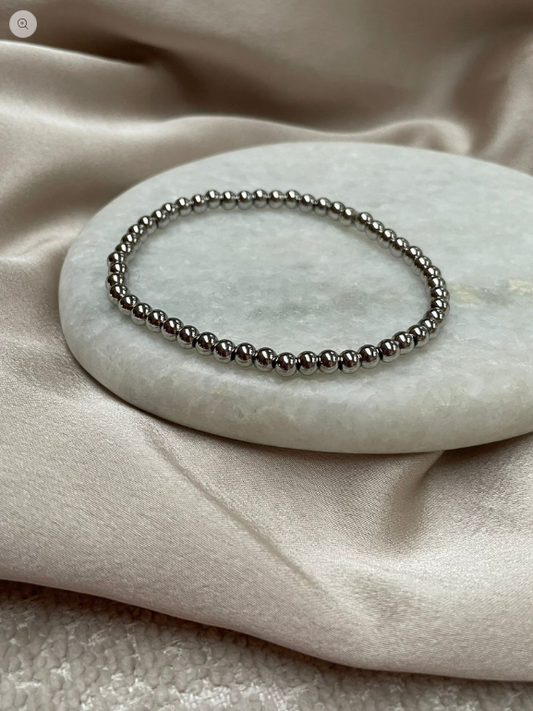 AA 0264 - Armband - Stainless Steel - Bolletjes - 5mm