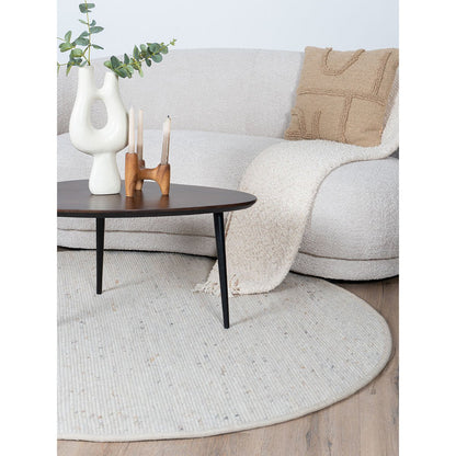 Vloerkleed Scott Beige Rond ø160 cm