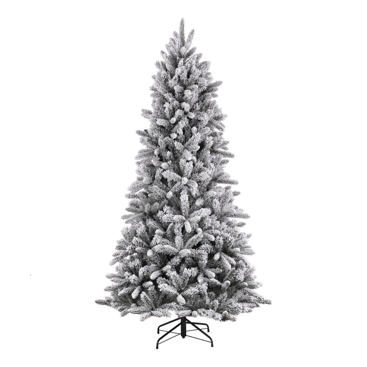 Snowdon Kunstkerstboom - H215 x Ø127 cm - Groen Frosted