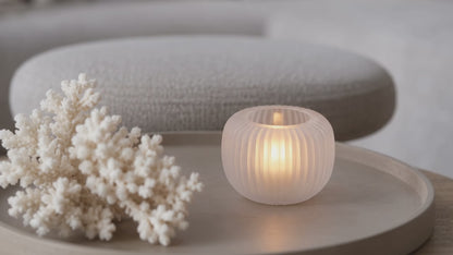 TEALIGHT | MATT WHITE | LIGHT & LIVING