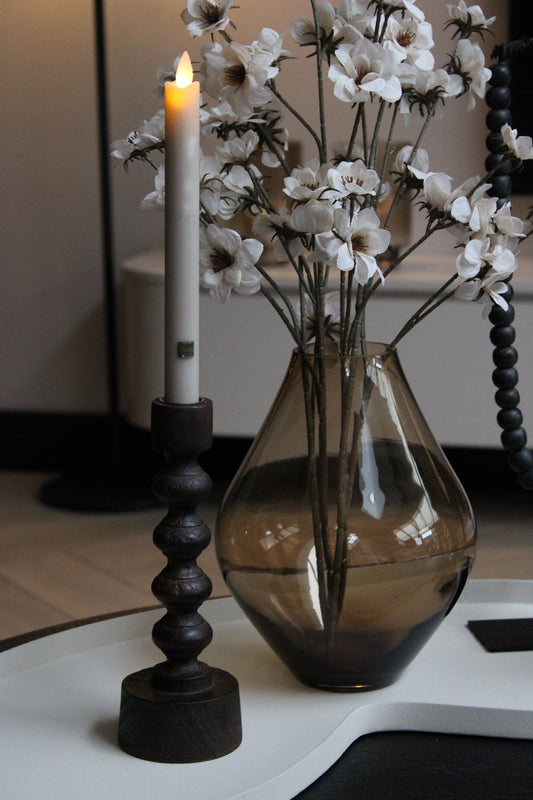 KANDELAAR | WALNUT | LIGHT & LIVING