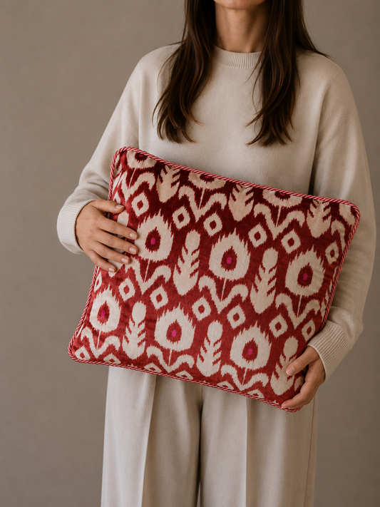 SIERKUSSEN | 45x45 | ROZE/FUCHSIA