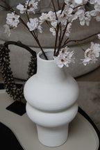 LISBOA VAAS | OFF-WHITE | 34CM