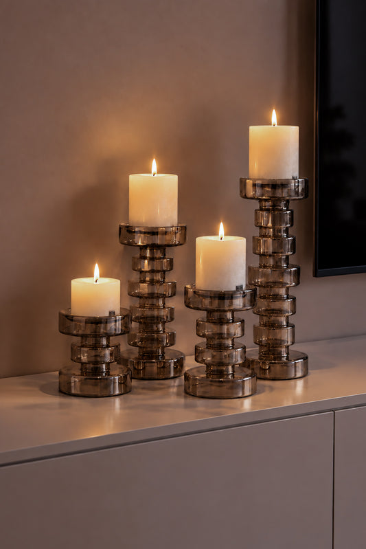 KANDELAAR CELINE | BOMBYXX | LUSTER | 4 FORMATEN