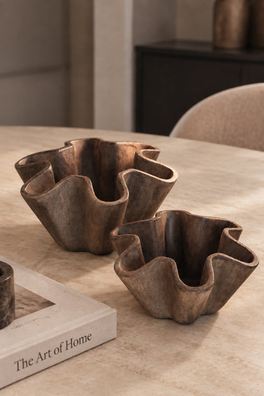 AARDEWERK SCHAAL | WALNUT  | 2 FORMATEN