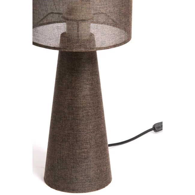 TAFELLAMP | LIGHT & LIVING | DARK BROWN