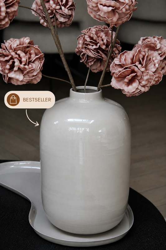 VAAS | GLOSSY SAND | 32CM