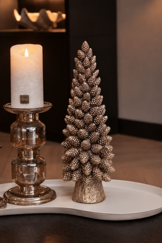 BOOM | DENNENAPPELS | BRONS | 38,5CM