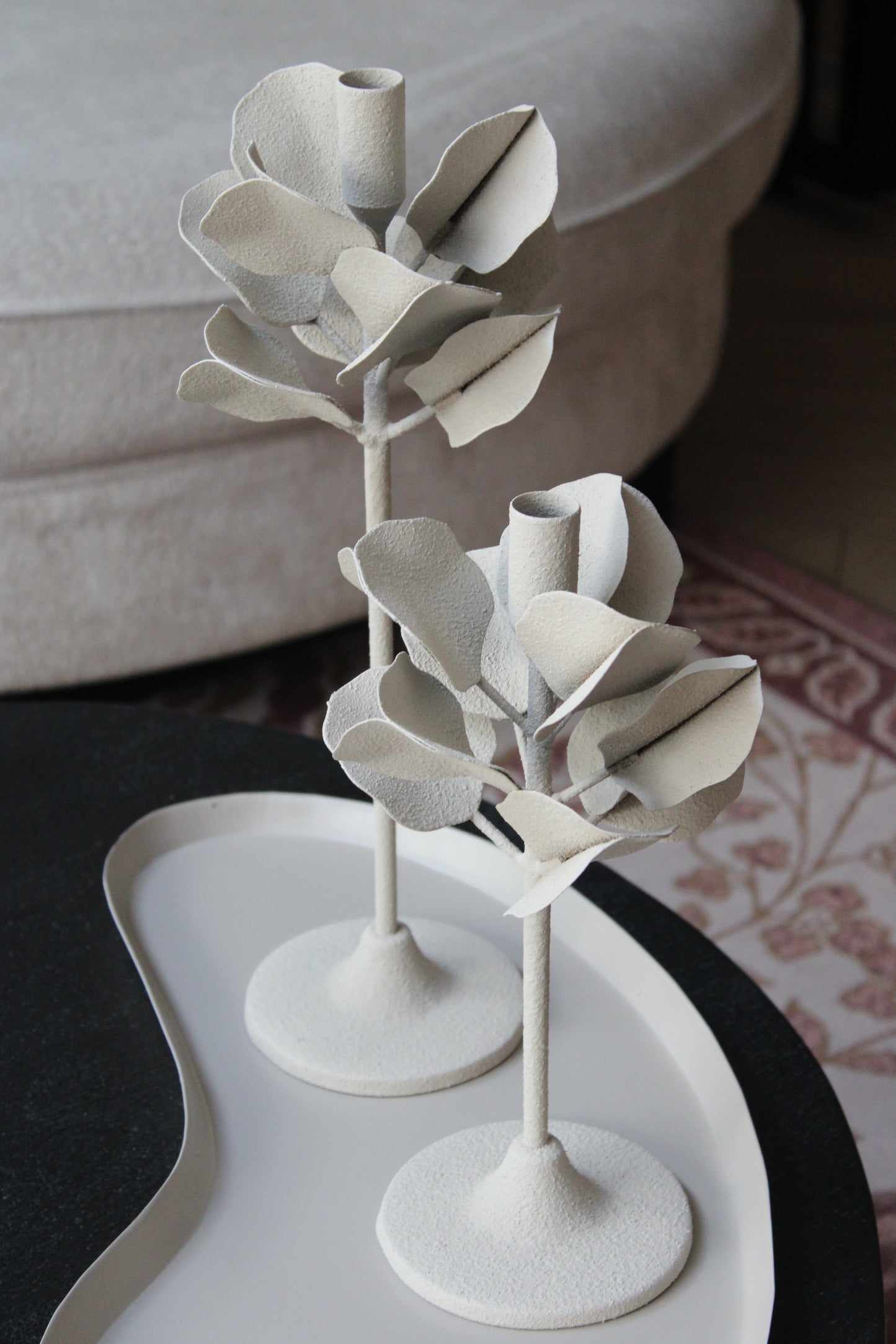 KANDELAAR | BLOEM | BEIGE | 2 FORMATEN