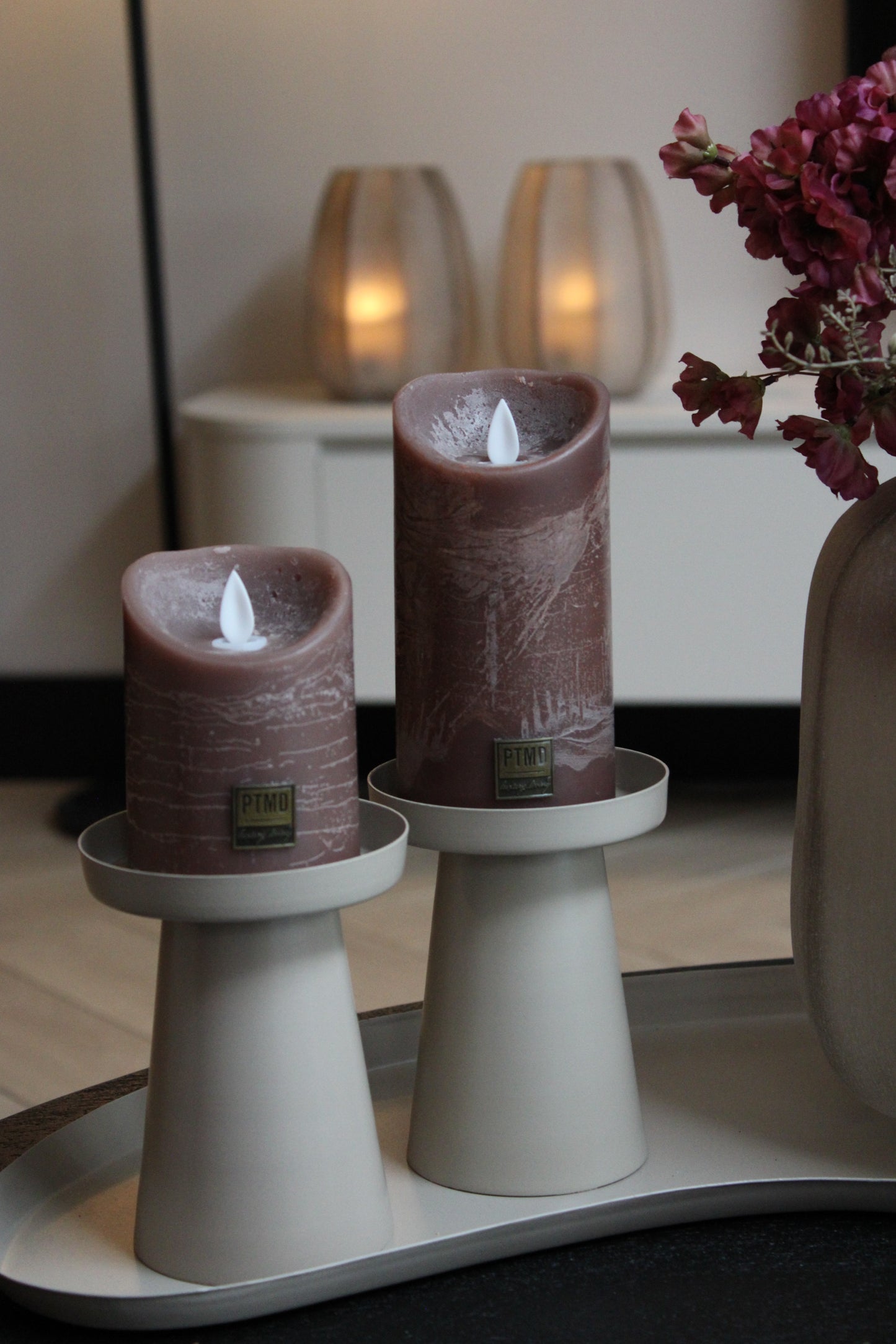 PTMD LED KAARS| VERSCHILLENDE FORMATEN| BROWN