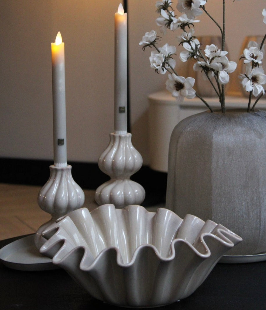 AARDEWERK SCHAAL | XL | TAUPE