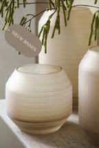 VAAS MAYRA | BEIGE | GLAS