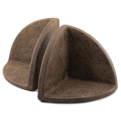 BOEKENSTANDAARD | SET VAN 2 | WALNUT