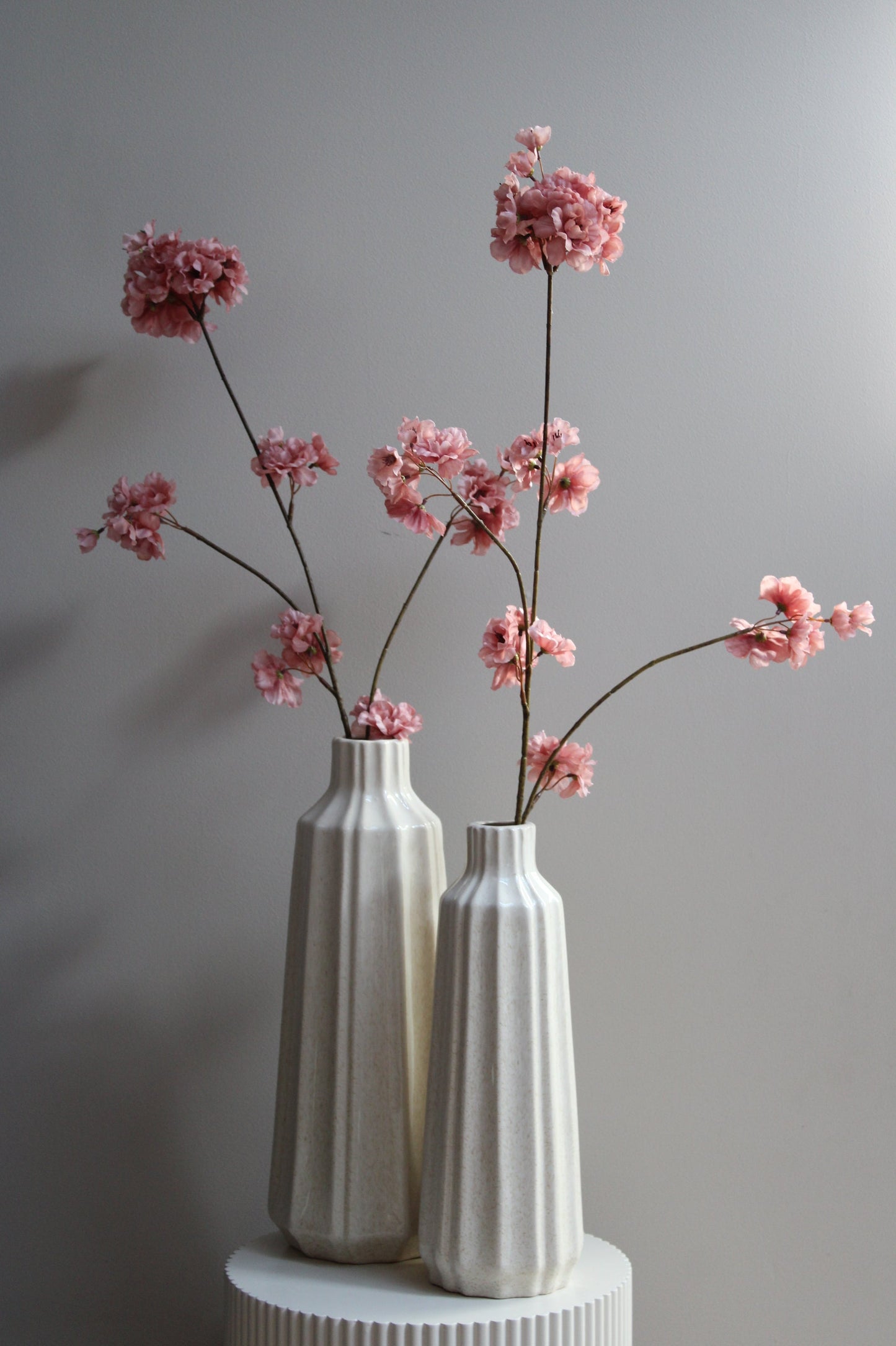 STRIPE VAAS | AARDEWERK | BEIGE