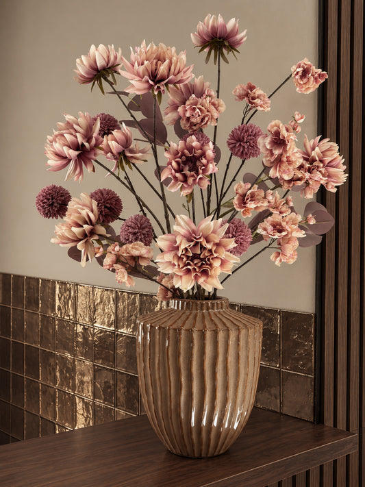 ZIJDE BOEKET | MAUVE | SPECIAL