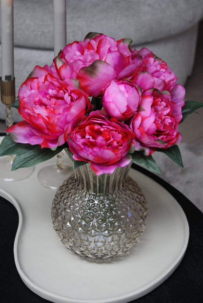 SALONTAFEL BOEKET | PIOENROOS | FUCHSIA