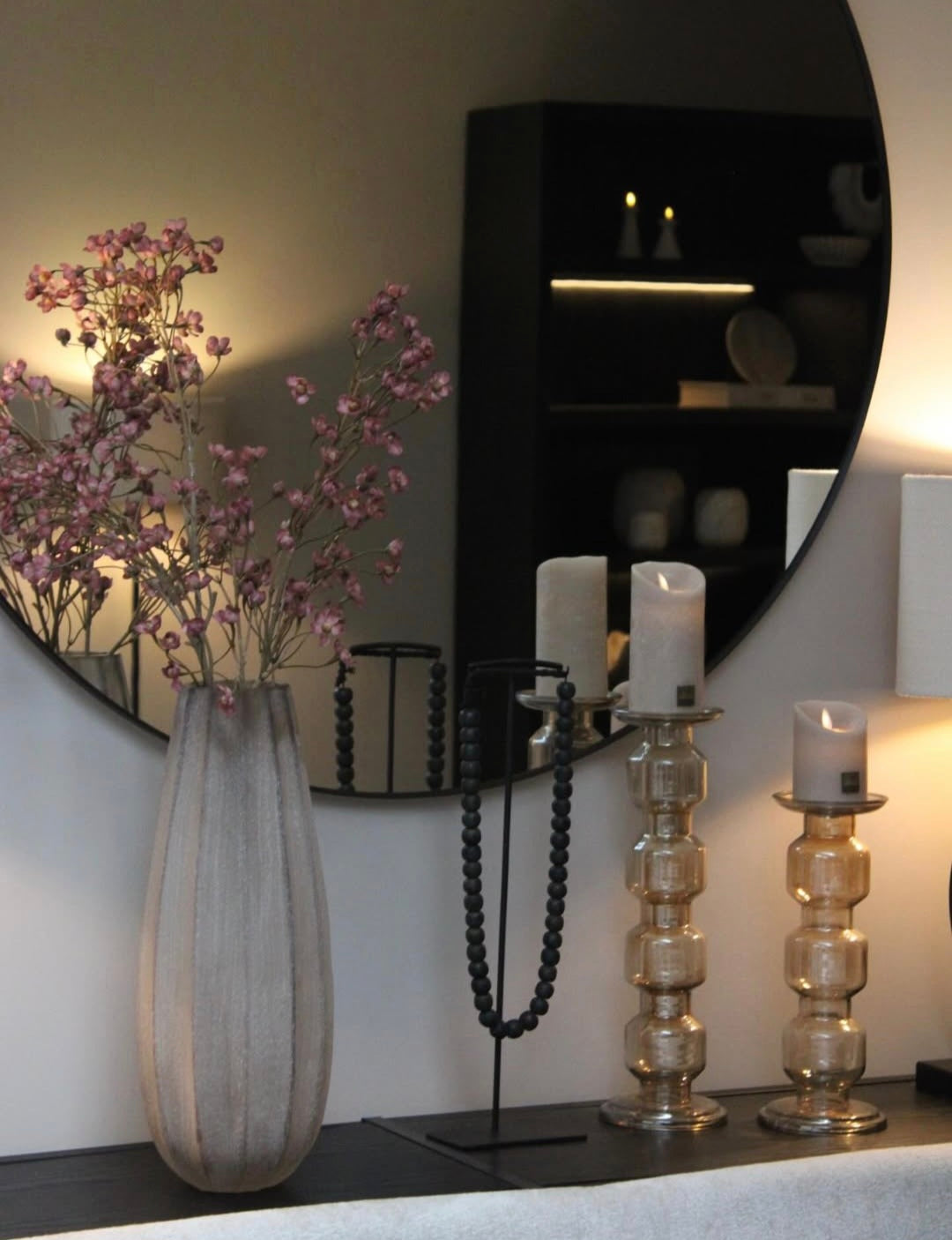 KANDELAAR LUSTER | TAUPE | PRE ORDER