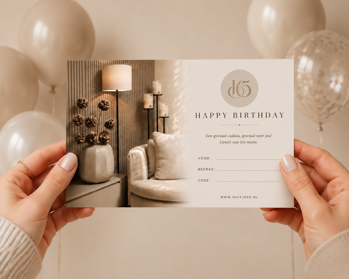 CADEAUBON VERJAARDAG