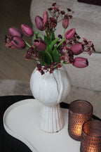 TULP VAAS | BEIGE | 27CM