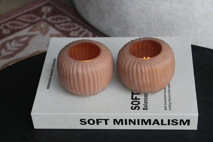 TEALIGHT | LIGHT & LIVING | PEACH
