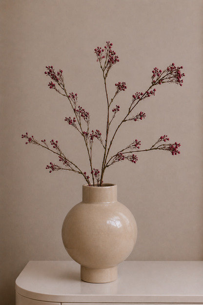 KUNSTTAK | GIPS | BURGUNDY