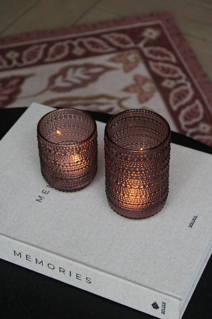 TEALIGHT | MAUVE | 2 FORMATEN