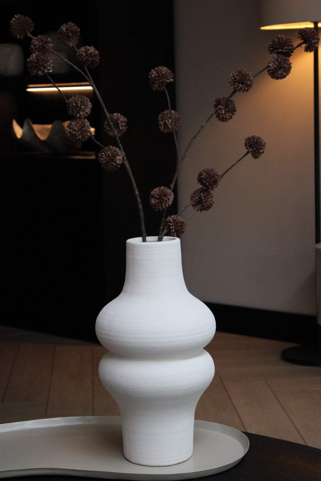 LISBOA VAAS | OFF-WHITE | 34CM