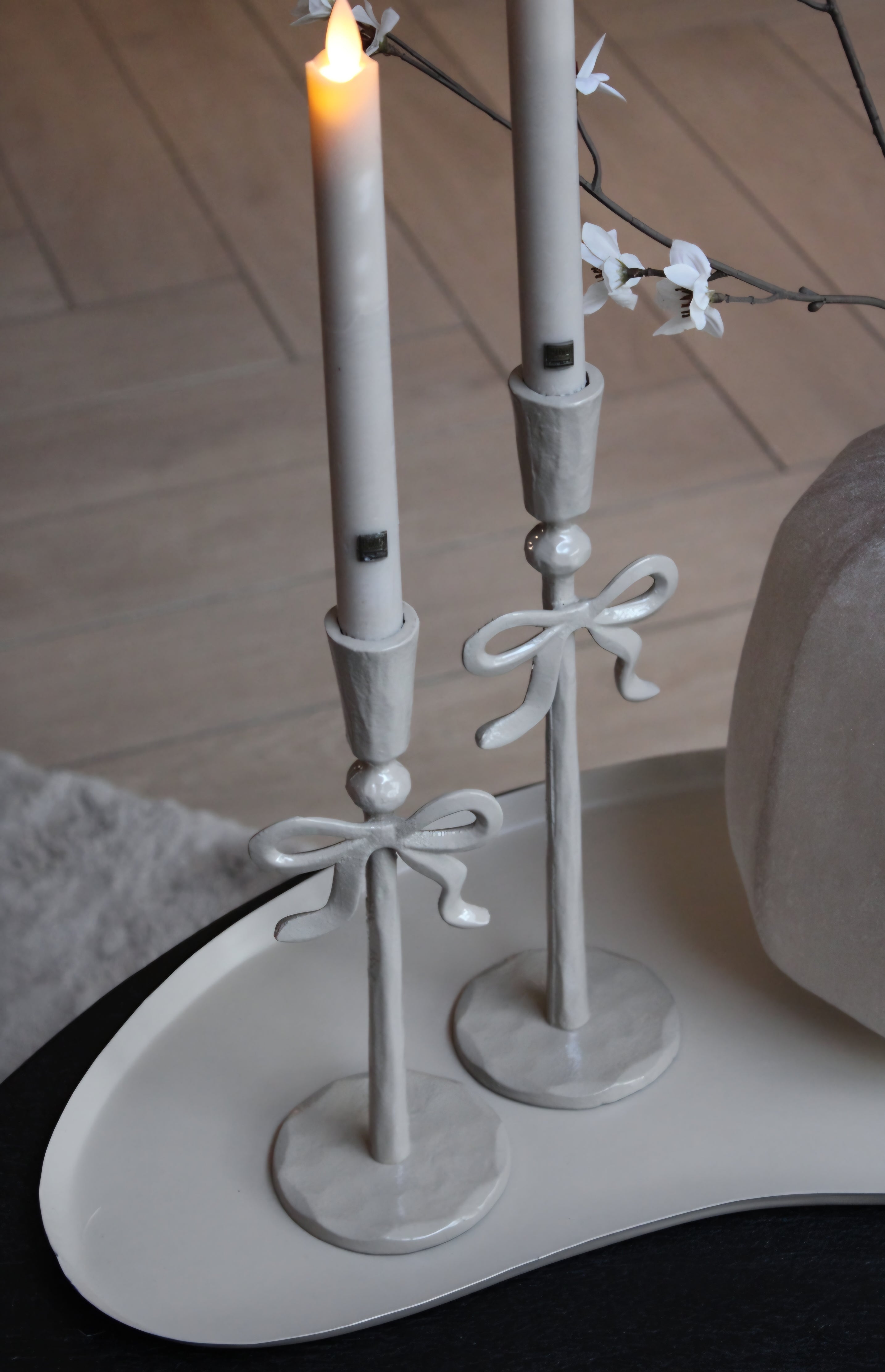 KANDELAAR STRIK | SAND | 2 FORMATEN