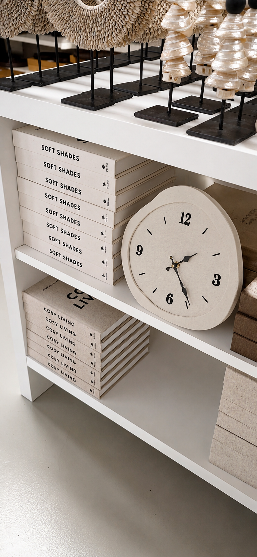 ORGANISCHE KLOK | CREME | 26CM