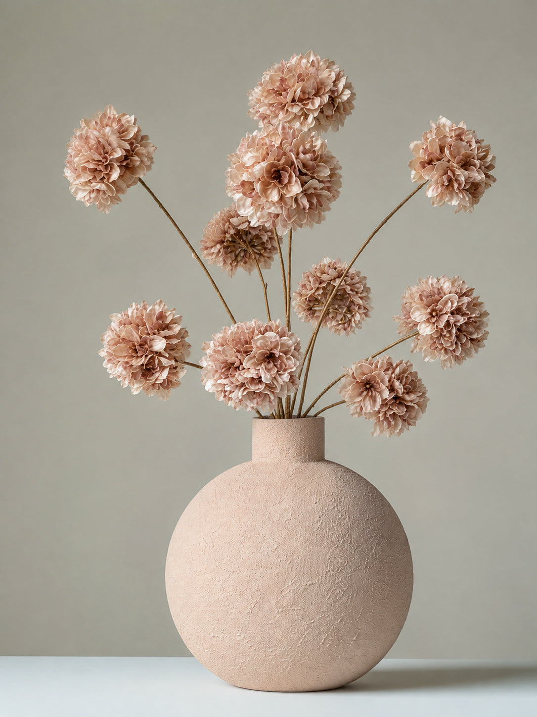 BOEKET AMÉLIE | INCL VAAS | BEIGE