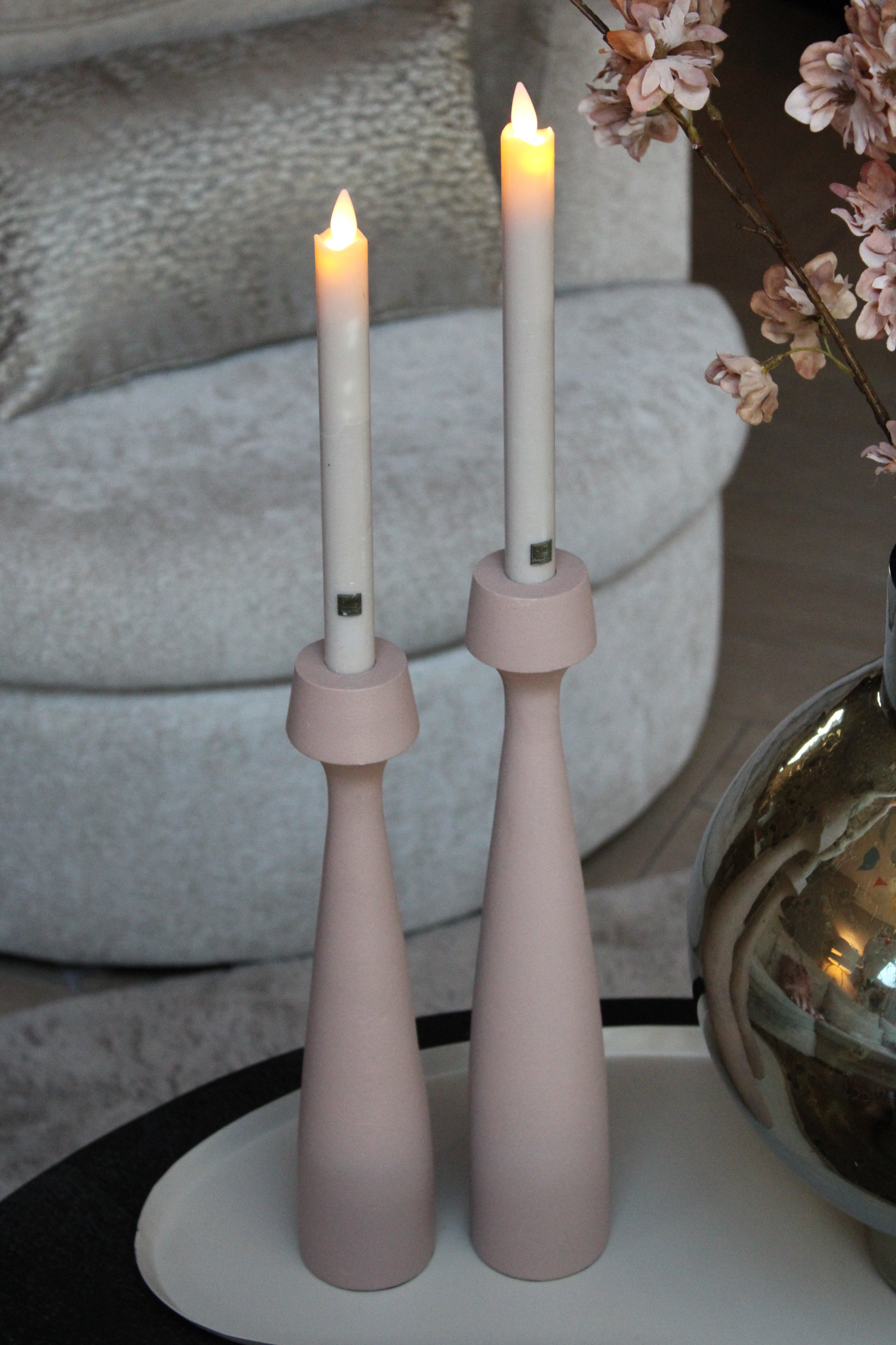 KANDELAAR | OUD ROZE | PTMD