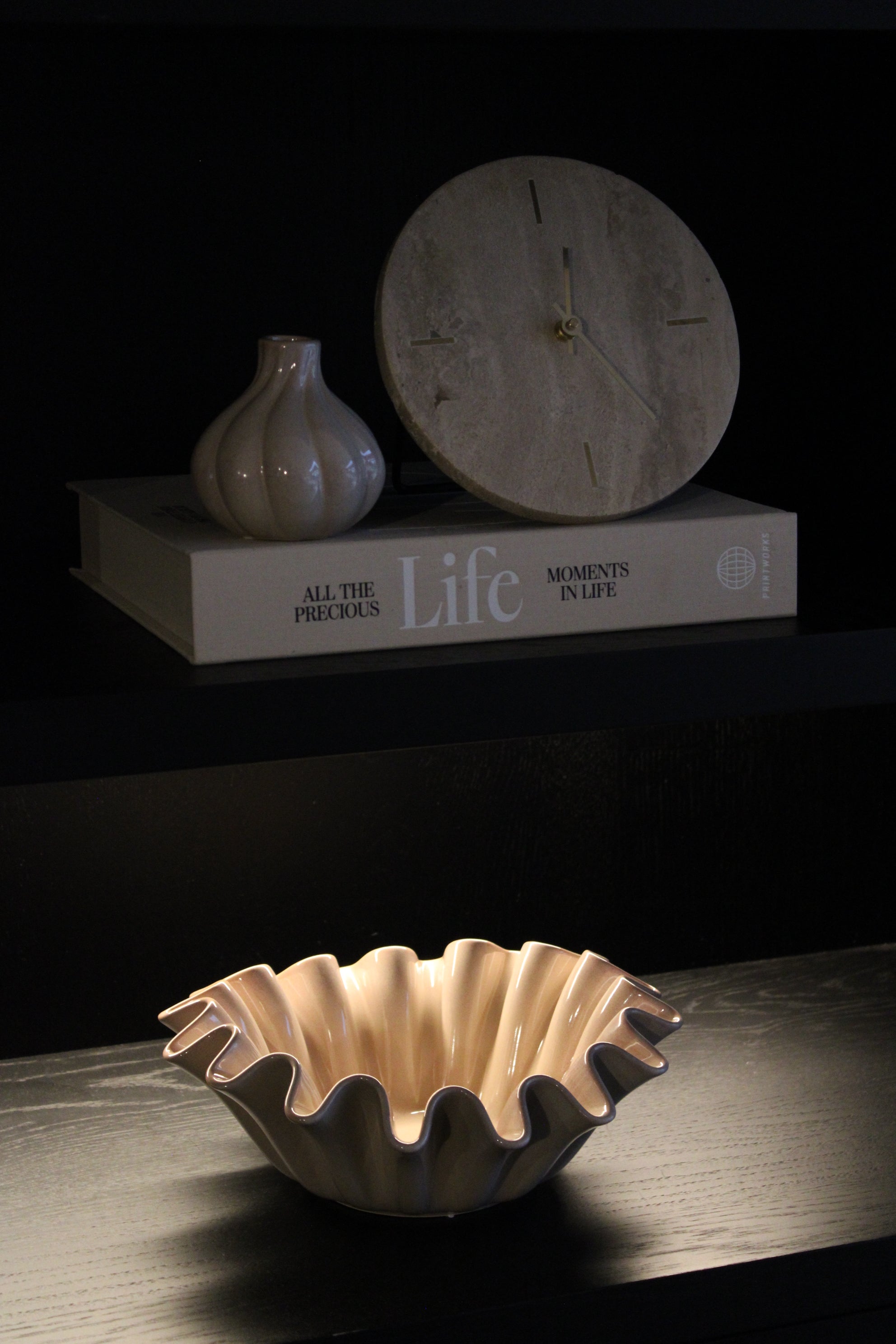 AARDEWERK SCHAAL | XL | TAUPE