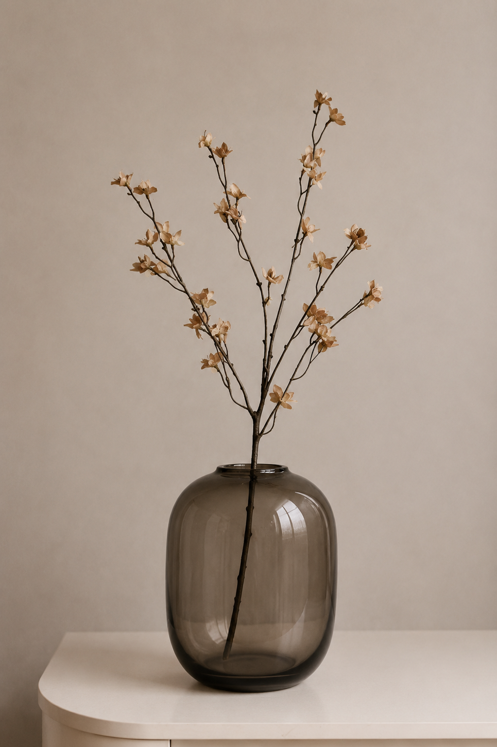 ZIJDEBLOEM | BLOSSOM | TAUPE