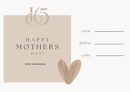 CADEAUBON MOEDERDAG